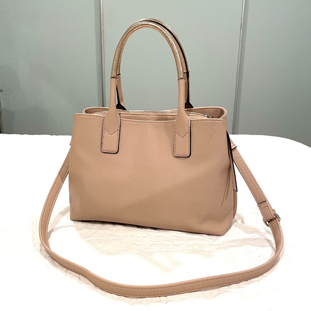 Nine West Blush Pink Pebbled Shoulder Bag - Picture 6 of 9